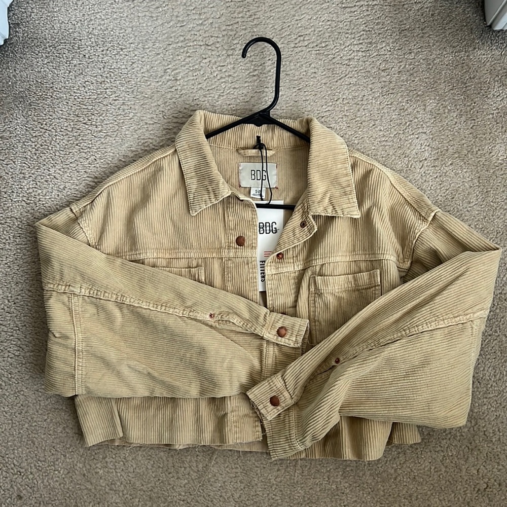 BDG Cropped Corduroy Jacket